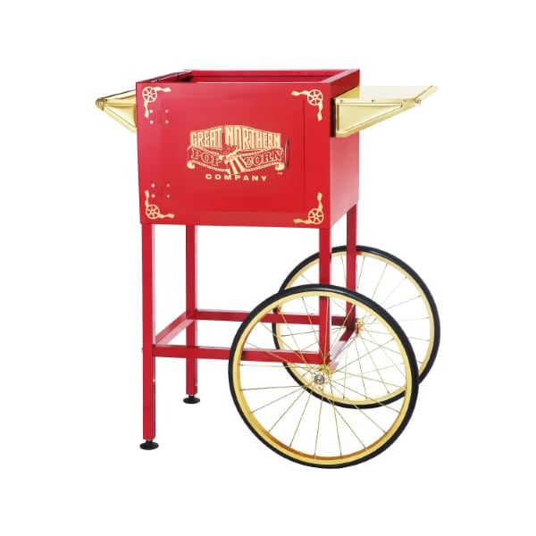 Great Northern Popcorn Great Northern Popcorn Machine Cart- Red Roosevelt Replacement Cart for 8 Ounce Poppers 254315MPK - main
